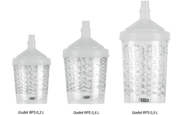 RPS 0,6 l - L'Original - tamis enfichable 200 µm [paquet de 50 pièces]
