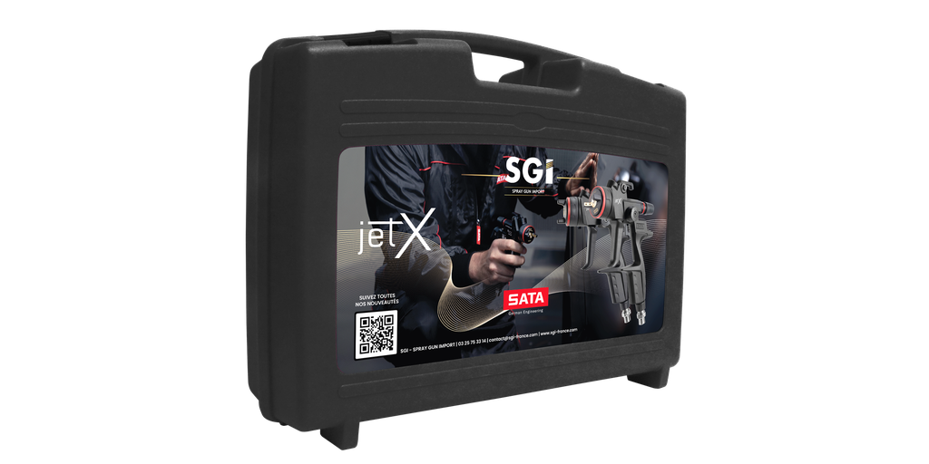 PACK VALISE SGI - 2 PISTOLETS SATAJET X DIGITAL READY